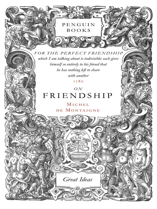 Cover image for On Friendship